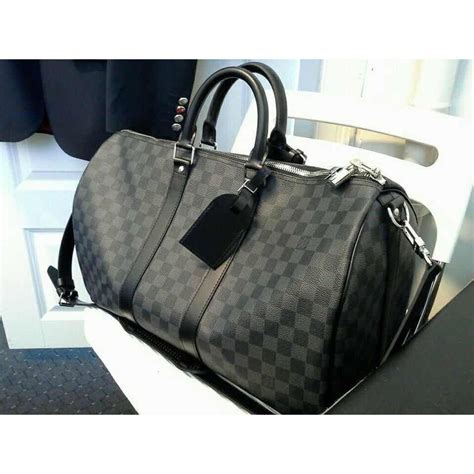 louis vuitton checkered bag black